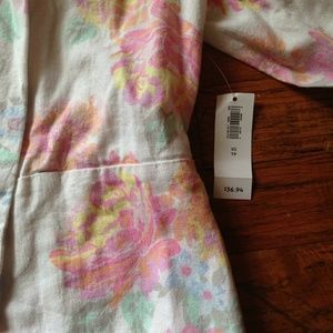 Casual pastel floral blazer - NWT